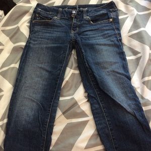 Distressed American Eagle jeans
